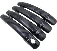 LeaHY Porte Poignée Couverture pour Peugeot 208 2012 2013 2014-2018, Couvercle De Protection De Poignée De Porte Partie Extérieure Accessoires D'autocollants