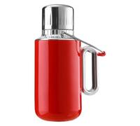 Leak Proof Bouilloire isotherme en acier inoxydable 316 avec thermomètre mécanique - Grande capacité, portable, for le thé à la maison ou en extérieur(Red,1000ml)