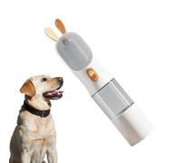Leak Proof Dog Travel Bottles, 2 in 1 Food and Water Container for Dogs, Portable Cat and Dog Bottle, Lightweight Compact Travel Pet Accessory 10.83x3.15 for Traveling, Strolling