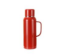 Leak Proof Théière en acier inoxydable 316 - Bouilloire isotherme for infusion de thé, style ancien blanc, idéale for l'extérieur et la maison.(Red)