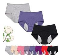 Leak Proof Underwear for Women, Washable Incontinence Pants with Pelvic Floor Support, Reusable Incontinence Underwear (3pcs-b,5XL)