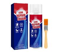 Leak Repair Cream | Hydrofuge Toiture Agent Anti-Fuite Étanche | Mastic En Liquid Avec Pinceau Pour Salle de Bain Toilettes Carrelage Murss Toi
