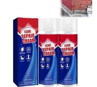 Leak Repair Cream, Spray Etancheite Exterieur, Liquide D'étanchéité Transparent, Leak Repair Waterproof Sealant Spray, Revêtement Imperméable, Hydrofuge Toiture Agent Anti-Fuite étanche, 100 ml (2PC)