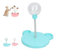 Leaking Treats Ball Pet Feeder Toy, Funny Pet Leaking Ball Cat Dog Slow Feeders, Small Toys for Feeding Cats and Dogs (Blue)