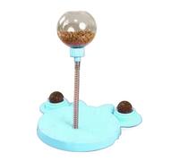Leaking Treats Balle d'alimentation pour animaux de compagnie, jouet interactif à l' à chat, boule distributrice de friandises pour chat, chien, chasse amusante, chasse
