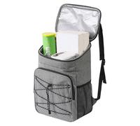 Leakproof Cooler Backpack, Insulated Thermal Bag, Heavy Duty Grocery Box with Side Pockets, Soft Storage Backpack, Waterproof Carrier with Easy Carry, Outdoor Accessory for Men and Women