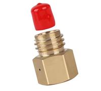 Leakproof TR21 4 To TR21 3 Brass CO2 Adapter Coupling Heavy Duty Construction Fit For Professional Maintenance High Pressure Brass Gas Adapter