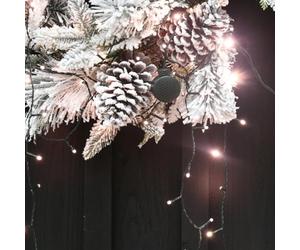 LEALIGHT blachere illumination Guilande de Noël musicale - 6m - 4 chansons enregistrées - 96 LED Blanc chaud super brillantes