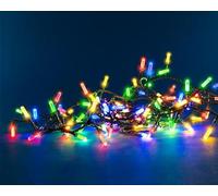 LEALIGHT blachere illumination Guirlande LED Cylindrique Diamant 8m - 200 LED Multicolores avec Timer 6h & Animations - Intérieur/Extérieur