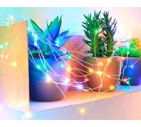 LEALIGHT blachere illumination Guirlande Micro LED 15m multicolore - 300 LED, 16 animations, déco Noël intérieur et extérieur