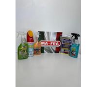 Lealine.it Kit Mafra Traitement 3 en 1 Cuir + Flash + Traitement 3 en 1 Plastiques + Martina 2.0 + Glass Cleaner