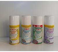 Lealine.it Ma-Fra Kit Odorbact Out Talc Purifiant Intérieur + Odorbact Out Lemon Purifiant Intérieur + Odorbact Out New Car Purifiant Intérieur + Ma-Fra, Odorbact Out Green Forest