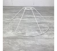 Lealoo Carcasse Suspension Conique 30 cm, Armature plafonnier 6 Branches en epoxy anticorrosion, pour E27