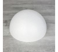Lealoo Demi-Sphère 15 cm de diamètre, Dôme Creux en polystyrène