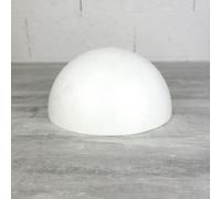 Lealoo Demi-Sphère 18 cm de diamètre, Dôme Creux en polystyrène