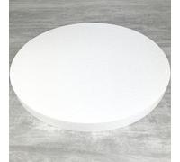 Lealoo Disque épaisseur 5 cm, diamètre 50 cm, polystyrène Pro Haute densité, 25 kg/ m3