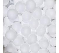Lealoo Lot 50 Petites Boules polystyrène Styropor, diam. 4 cm/40 mm, Sphères Styro Blanc densité Pro