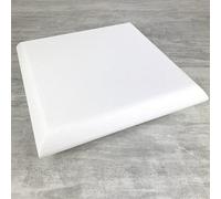 Lealoo Socle Coussin en polystyrène Blanc, Largeur 40 cm x Epais. 7 cm, 28 kg/ m3, Dummy pour Centre de Table