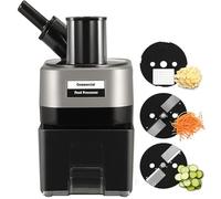 lealovengzh Coupe-LéGumes éLectrique 3 en 1, Broyeur Et Coupe-LéGumes, Nouveau Hachoir Automatique Multifonctionnel à Double Port AméLioré pour LéGumes Et Fruits B