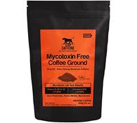 Lean Caffeine Café moulu à haute teneur en caféine 908g | Café fort bulletproof super propre sans pesticides et métaux lourds | Café moulu à faible teneur en acide le plus propre et le plus fort du