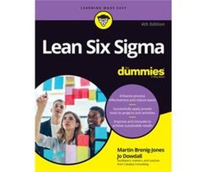 Lean Six Sigma For Dummies by Jo Dowdall Martin Brenig-Jones Jo Dowdall (Auteur)