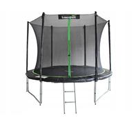 LEAN Sport PRO Trampoline 244 cm, noir-vert