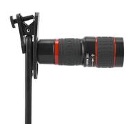 Lean TÉMHELLE DE TÉBLOTOLE DE Focus DE Focus DE 20X, Lean Zoom avec Clip pour Tablette Smart Phone PC, Black