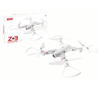 Lean Toys 14882 Drone RC Avec Caméra 720P Pliable 2,4GHz 80m Blanc