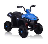 Lean Toys Quad Électrique Pour Enfants 2x45W EVA LED Bleu Mini Quad