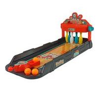 LEAN Toys WIN Jeu bowling de table avec lanceur de balles et cartes pour enfants G