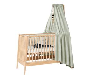 Leander - Ciel de lit bébé Linea et Luna - Vert Sauge