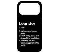 Leander Définition du nom Dictionnaire Amusant Coque pour iPhone 17 Pro Max