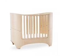 Leander Lit bébé et enfant en hêtre Blanc délavé