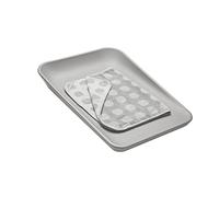 Leander Matelas à langer gris perle matty + surmatelas gris cool