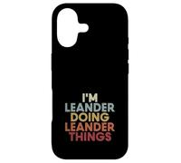 Leander Name Leander Personalized Name First Given Coque pour iPhone 17