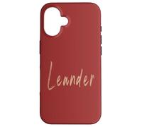 Leander Texas Design vintage élégant Coque pour iPhone 16