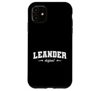 Leander Texas Retro Hometown Nom Leander Original Coque pour iPhone 11
