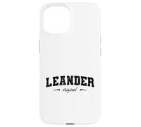 Leander Texas Retro Hometown Nom Leander Original Coque pour iPhone 15