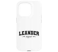 Leander Texas Retro Hometown Nom Leander Original Coque pour iPhone 15 Pro