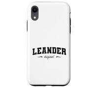 Leander Texas Retro Hometown Nom Leander Original Coque pour iPhone XR