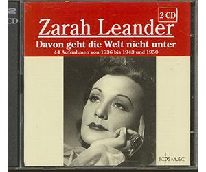 Leander,Zarah - Davon Geht Die Welt Nicht Unte [Import]