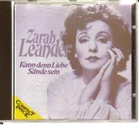 Leander, Zarah - Kann Denn Liebe Suende Se [Import]