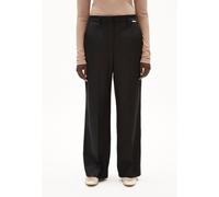 LEANDRAA PANT | Mélange de TENCEL™ Lyocell - noir (S)