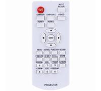 Leankle N2QAYA000088 Télécommande pour projecteurs Panasonic PT-VW340Z, PT-VW360U, PT-VW530, PT-VW540, PT-VX410Z, PT-VX420, PT-VX430, PT-VX600U, PT-VX610, PT-VZ570, PT-VZ580