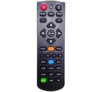 Leankle Télécommande BR-5043N pour Optoma Projecteurs DS328 DS330 DW326e DX326 DX328 DX330 DX5100 EH501 EW420 GT760 GT760A H100 H180X S302 S303 W303 W303ST W501 X301 X302 X303 X305ST X501