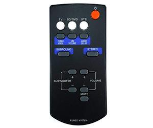 Leankle Télécommande FSR60, WY57800 pour Yamaha Barres de Son ATS-1010, YAS-101