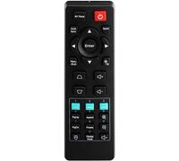 Leankle Télécommande pour projecteur ViewSonic LS710HD, LS740HD, LS740W, LS751HD, PA700S, PA700W, PA700X, PS502W, PS502X