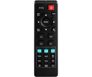 Leankle Télécommande pour projecteur ViewSonic LS710HD, LS740HD, LS740W, LS751HD, PA700S, PA700W, PA700X, PS502W, PS502X