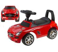 LEANToys Voiture à glisser Mercedes Benz pour bébés rouge