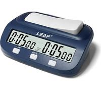 LEAP Chess Clock Digital Chess Timer Horloge d'échecs professionnelle avec bonus de temps et fonctions de retardement